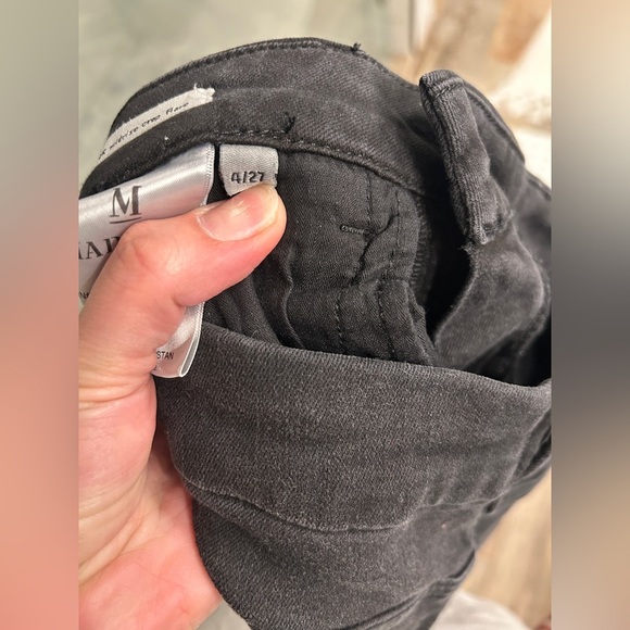 Madison Bleeker mid rise crop flare jeans gray - 4 - Picture 5 of 7